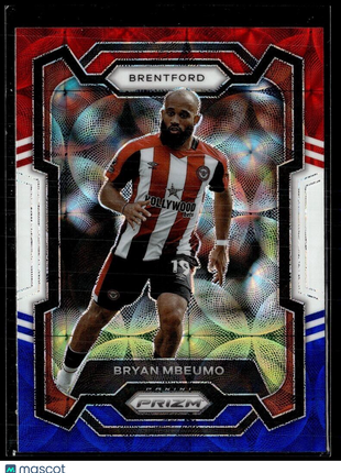 2023-24 PRIZM PL RED WHITE BLUE SCOPE BRYAN MBEUMO BRENTFORD