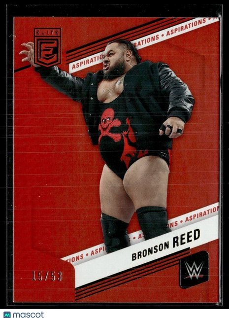 2023 WWE ELITE RED ASPIRATIONS /53 BRONSON REED