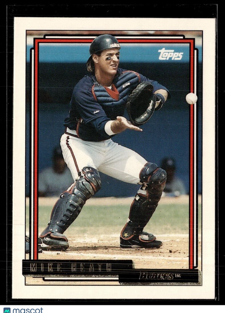 1992 TOPPS GOLD FOIL PRE PRODUCTION MIKE HEATH BRAVES