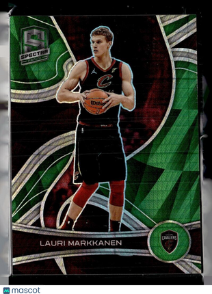2021-22 SPECTRA GREEN HYPER LAURI MARKKANEN CAVS