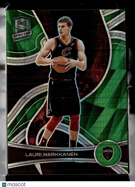 2021-22 SPECTRA GREEN HYPER LAURI MARKKANEN CAVS
