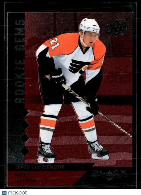 2009-10 UD BLACK DIAMOND ROOKIE GEMS /399 JAMES VAN REIMSDYK FLYERS