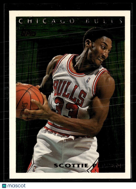 1995-96 TOPPS PAN FOR GOLD SCOTTIE PIPPEN BULLS
