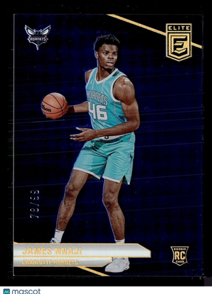 2023-24 ELITE BLUE /99 ROOKIE JAMES NNAJI HORNETS