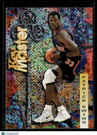 1997-98 TOPPS KEY MASTER PATRICK EWING KNICKS
