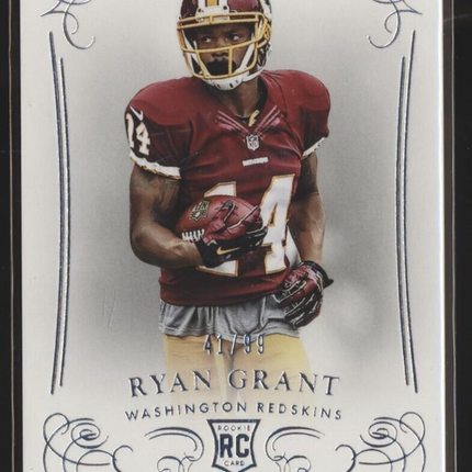 2014 NATIONAL TREASURES ROOKIE /99 RYAN GRANT REDSKINS
