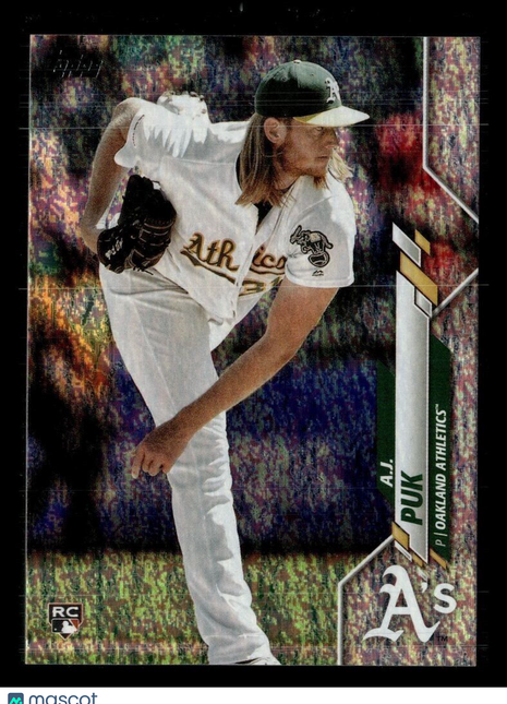 2020 TOPPS FOILBOARD /229 ROOKIE AJ PUK A'S
