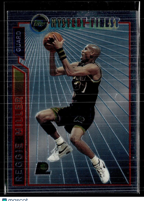 1995-96 TOPPS FINEST MYSTERY REGGIE MILLER PACERS