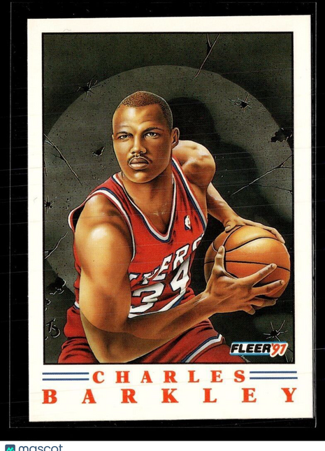 1991-92 FLEER PRO VISION CHARLES BARKLEY 76ERS