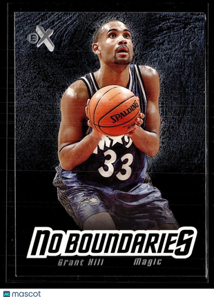 2000-01 EX 2001 NO BOUNDARIES GRANT HILL MAGIC