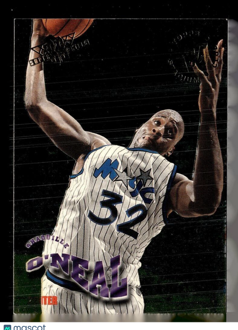 1994-95 STADIUM CLUB SUPER SKILLS SHAQUILLE O'NEAL MAGIC