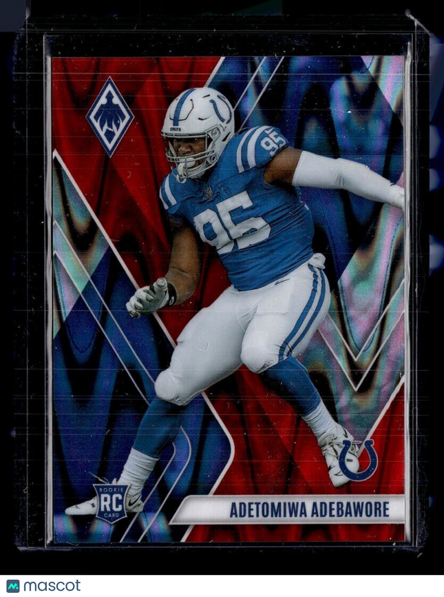 2023 PHOENIX RED RAYWAVE /199 ROOKIE ADETOMIWA ADEBAWORE COLTS
