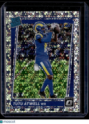 2021 OPTIC NO HUDDLE /125 RATED ROOKIE TUTU ATWELL RAMS