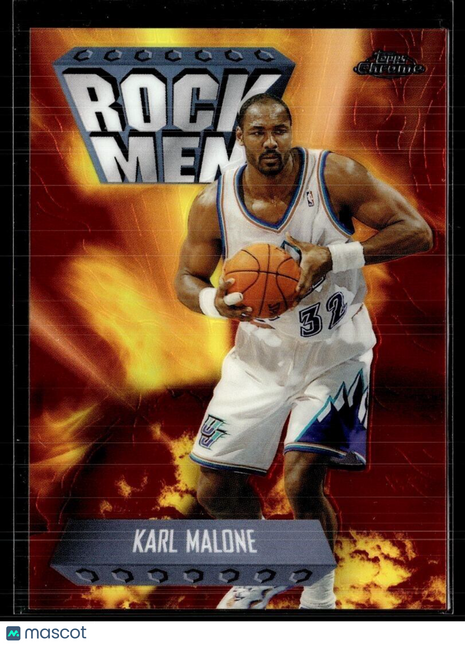 1998-99 TOPPS ROCK MEN KARL MALONE JAZZ