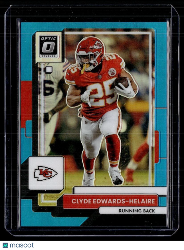 2022 OPTIC AQUA /299 CLYDE EDWARDS HELAIRE CHIEFS
