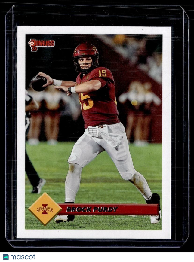 2023 CHRONICLES DRAFT DONRUSS BROCK PURDY IOWA ST