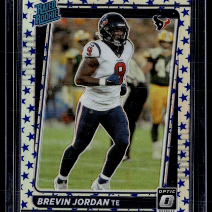2021 OPTIC BLUE STARS RATED ROOKIE BREVIN JORDAN TEXANS