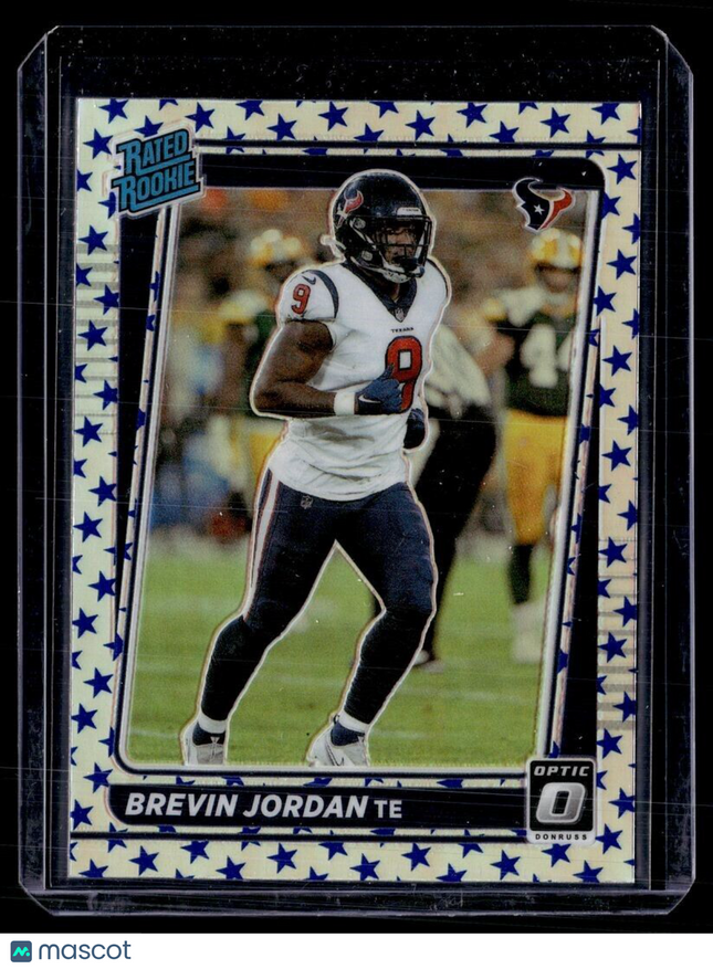 2021 OPTIC BLUE STARS RATED ROOKIE BREVIN JORDAN TEXANS