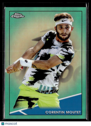 2021 TOPPS CHROME TENNIS AQUA /150 48 Corentin Moutet