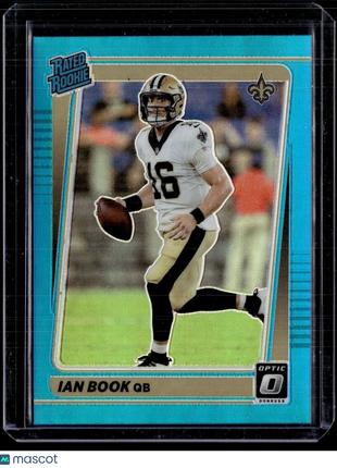 2021 OPTIC AQUA /299 RATED ROOKIE IAN BOOK SAINTS