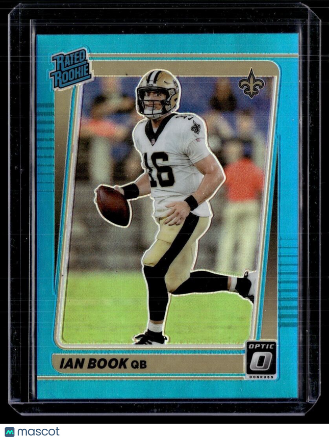 2021 OPTIC AQUA /299 RATED ROOKIE IAN BOOK SAINTS