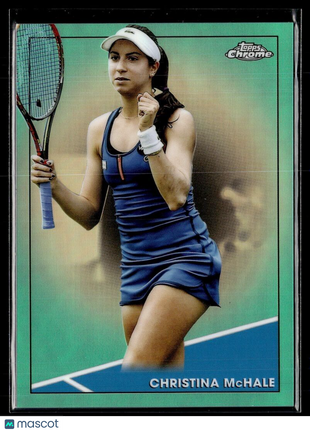 2021 TOPPS CHROME TENNIS AQUA /150 45 Christina McHale