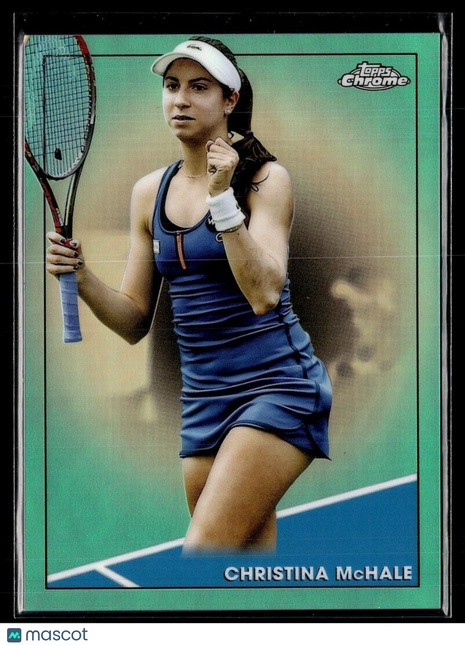 2021 TOPPS CHROME TENNIS AQUA /150 45 Christina McHale