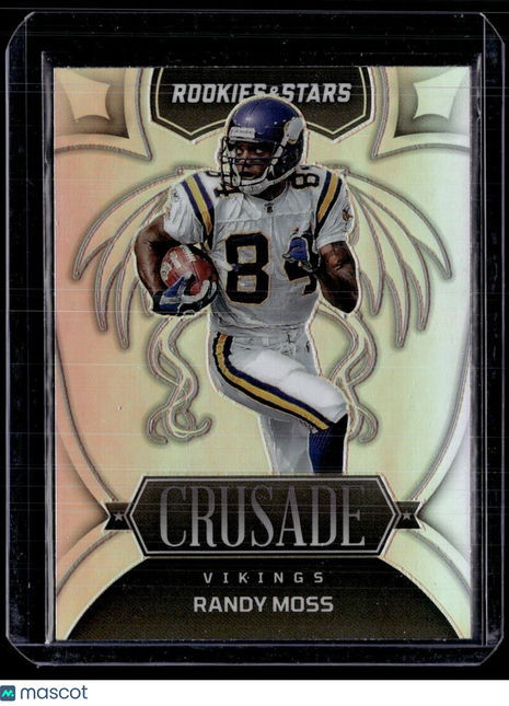2022 ROOKIES STARS CRUSADE HOLO SILVER RANDY MOSS VIKINGS