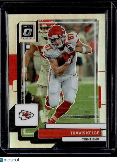 2022 OPTIC HOLO SILVER TRAVIS KELCE CHIEFS