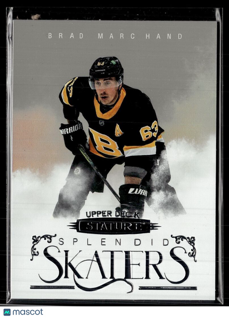 2022-23 UD STATURE SKATERS BRAD MARCHAND BRUINS