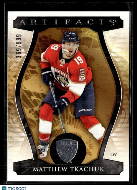 2023-24 UD ARTIFACTS BASE /599 MATTHEW TKACHUK PANTHERS