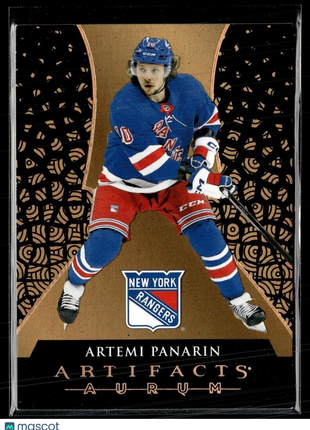 2023-24 UD ARTIFACTS AURUM UNSCRATCHED ARTEMI PANARIN RANGERS