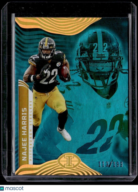 2022 ILLUSIONS BLUE /199 NAJEE HARRIS STEELERS