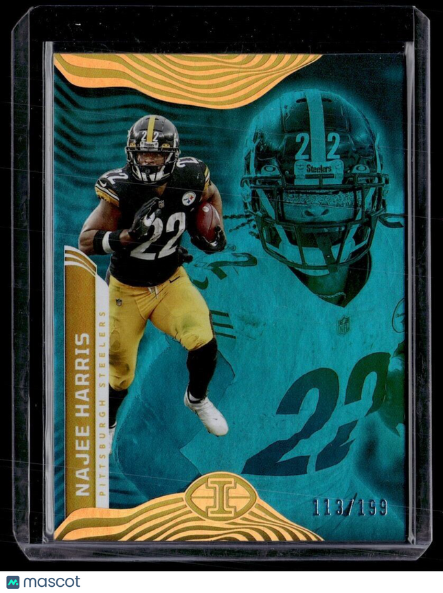 2022 ILLUSIONS BLUE /199 NAJEE HARRIS STEELERS