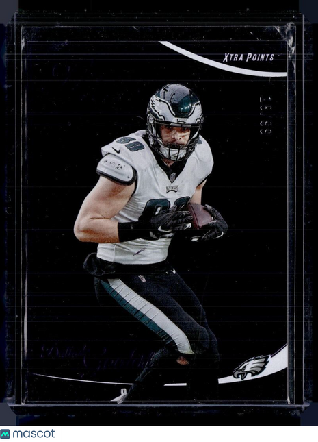 2023 PRESTIGE PURPLE XTRA POINTS /99 DALLAS GOEDERT EAGLES