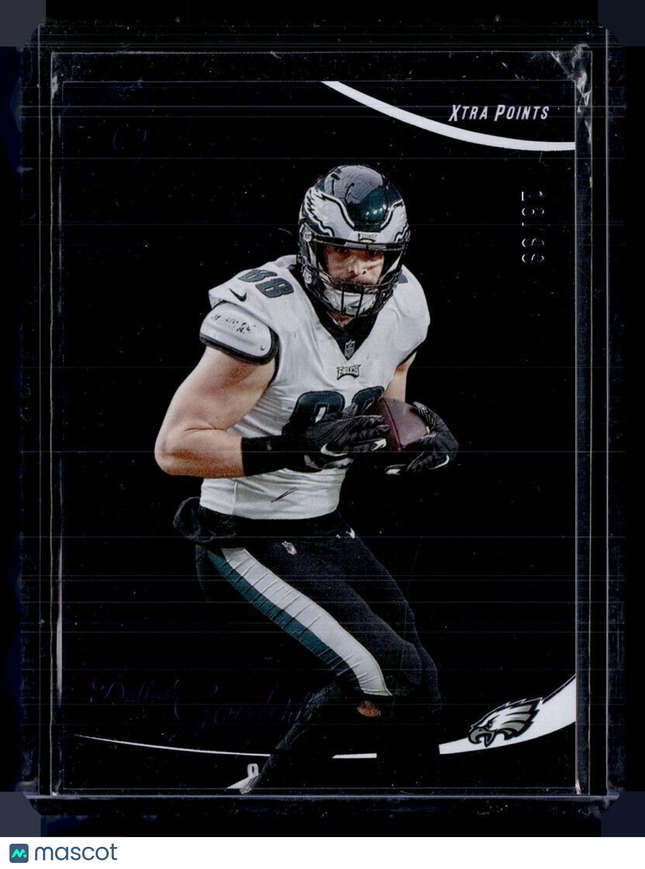 2023 PRESTIGE PURPLE XTRA POINTS /99 DALLAS GOEDERT EAGLES