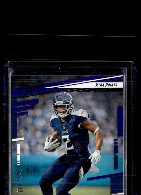 2022 PRESTIGE PURPLE /199 ROBERT WOODS TITANS