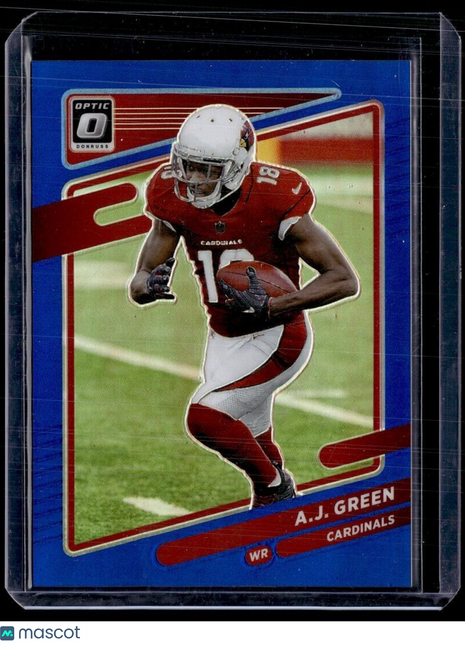 2021 OPTIC BLUE /179 AJ GREEN CARDINALS