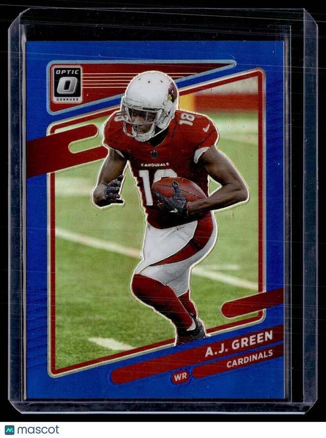 2021 OPTIC BLUE /179 AJ GREEN CARDINALS