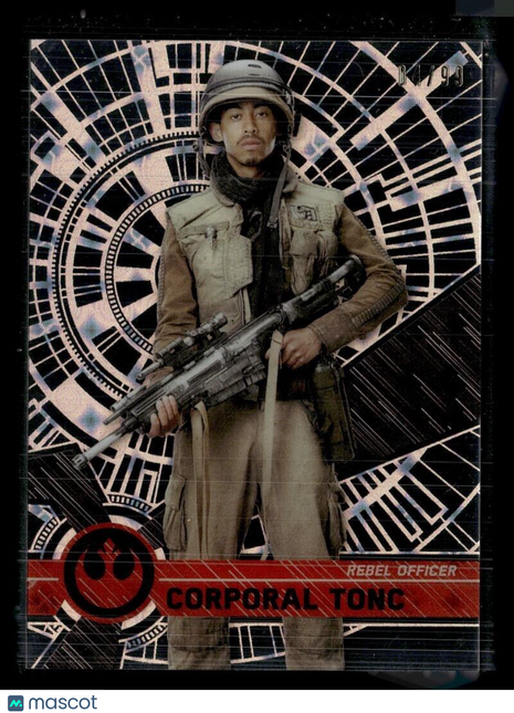 STAR WARS HIGH TEK DIFFRACTOR /99 CORPORAL TONC