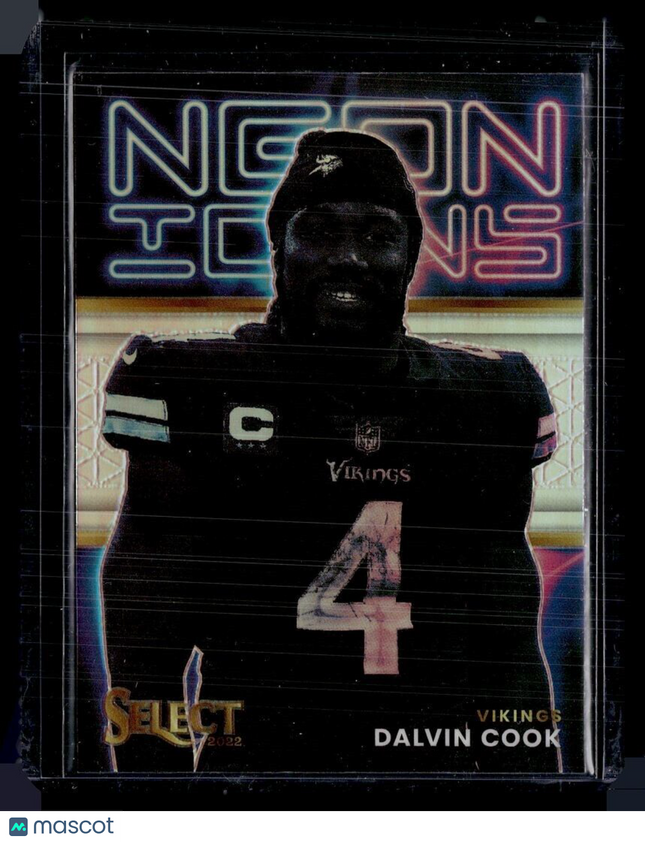 2022 SELECT NEON SIGNS DALVIN COOK VIKINGS