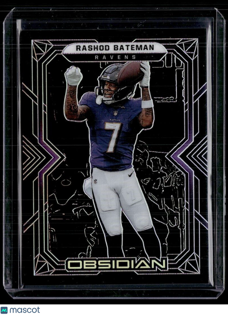 2022 OBSIDIAN PURPLE /100 RASHOD BATEMAN RAVENS