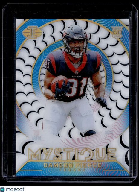 2022 ILLUSIONS BLUE /299 MYSTIQUE ROOKIE DAMEON PIERCE TEXANS