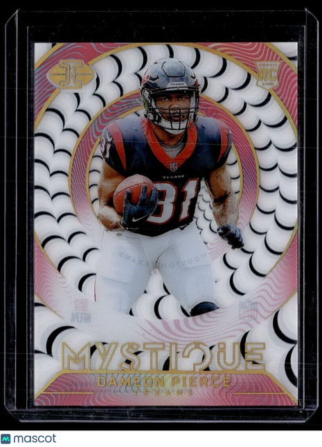 2022 ILLUSIONS PINK /399 MYSTIQUE ROOKIE DAMEON PIERCE TEXANS