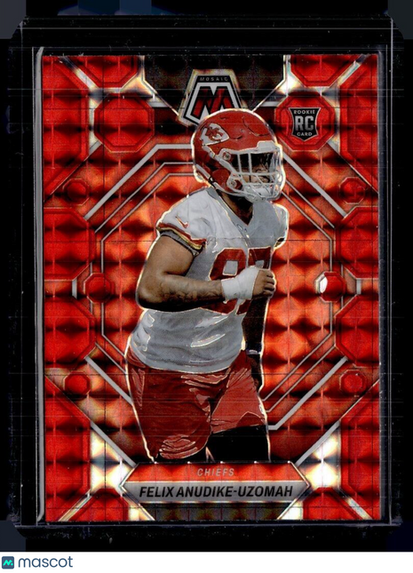2023 MOSAIC RED ROOKIE FELIX ANUDIKE UZOMAH CHIEFS