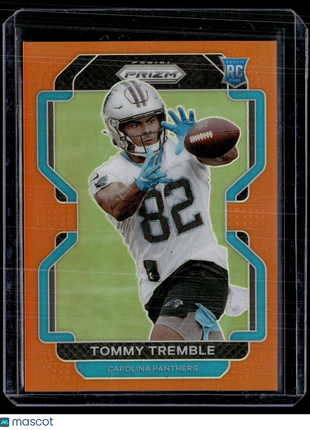 2021 PRIZM ORANGE /249 ROOKIE TOMMY TREMBLE PANTHERS