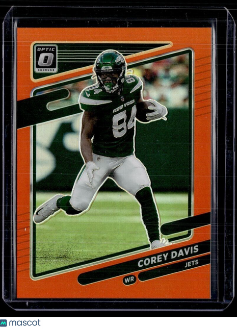 2021 OPTIC ORANGE /199 COREY DAVIS JETS