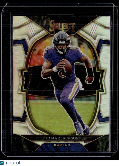 2022 SELECT HOLO SILVER CONCOURSE LAMAR JACKSON RAVENS
