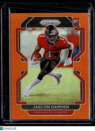 2021 PRIZM ORANGE /249 ROOKIE JAELON DARDEN BUCS