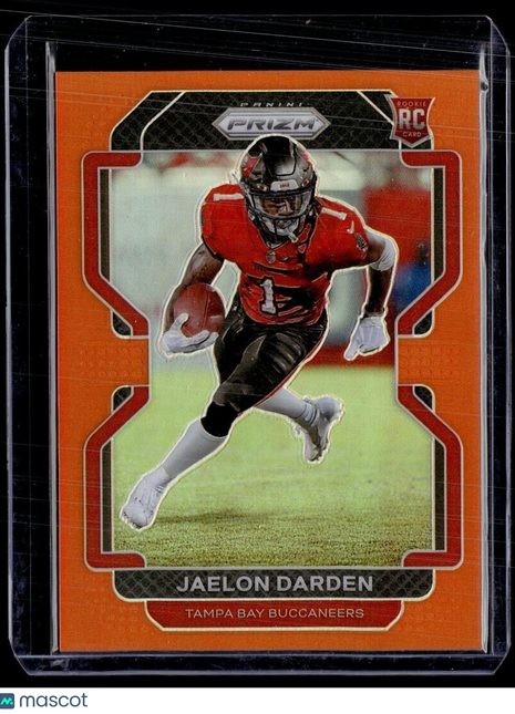2021 PRIZM ORANGE /249 ROOKIE JAELON DARDEN BUCS